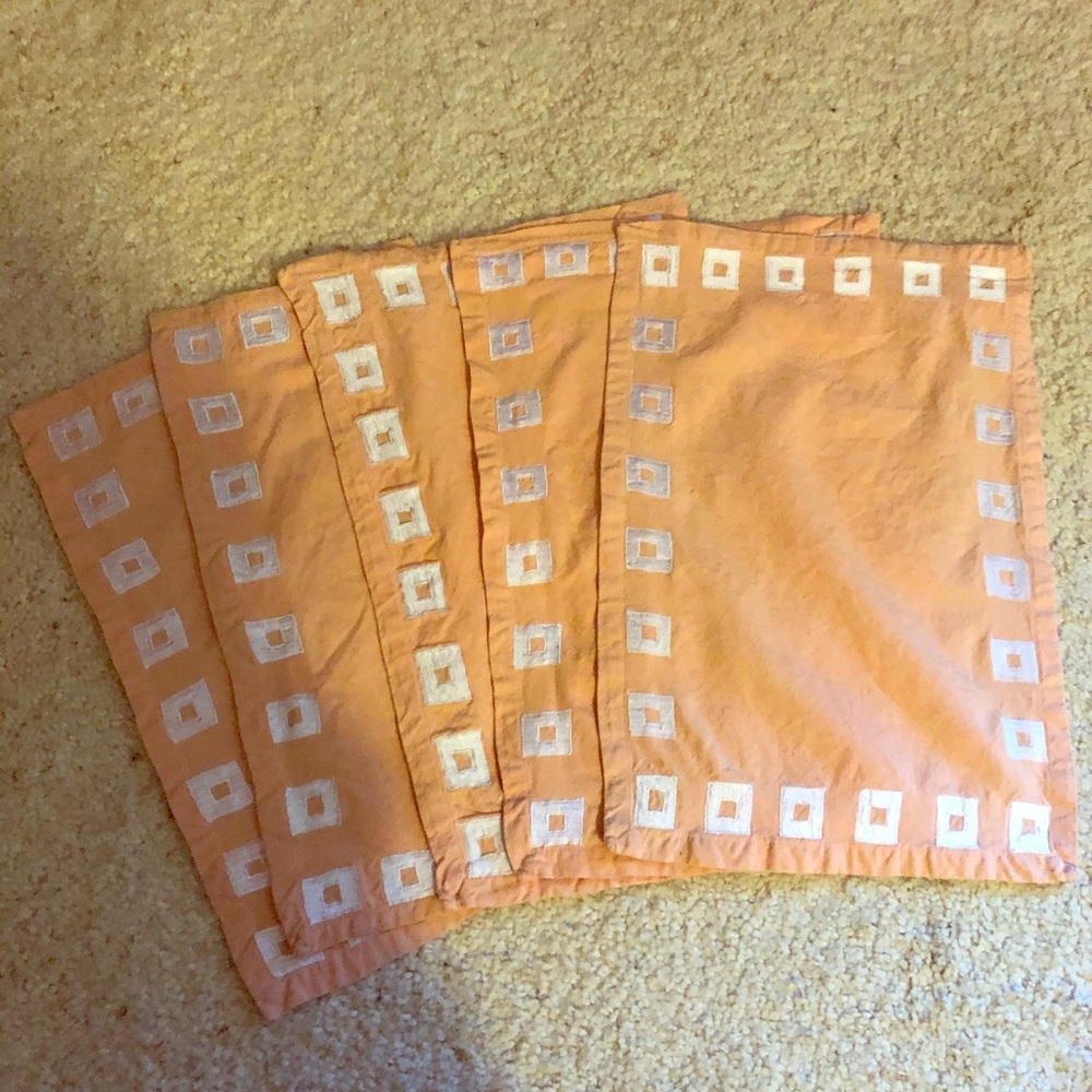 Five Pier 1 placemats
